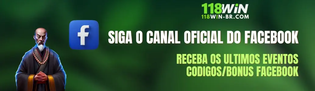 Siga o Canal Oficial do Facebook banner