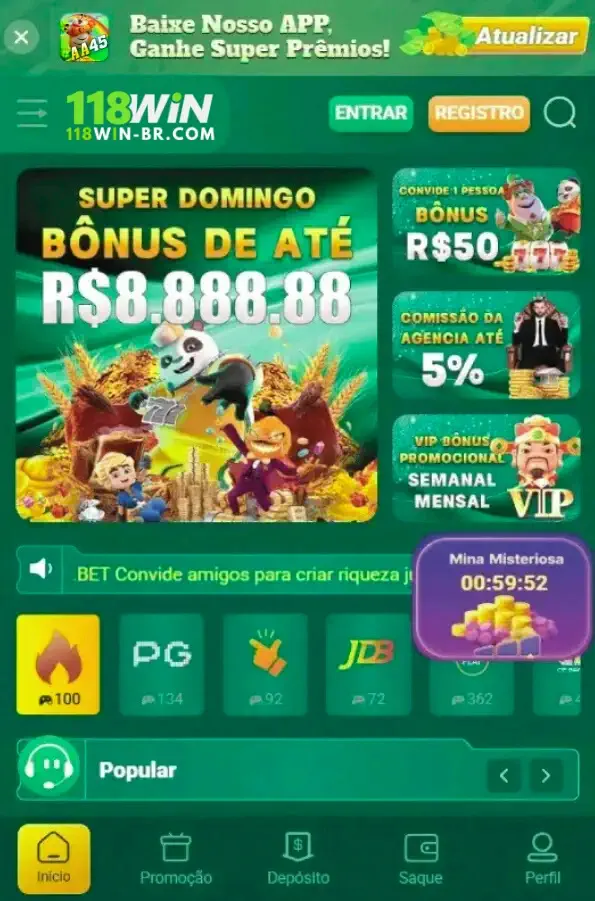 aplicativo 118win